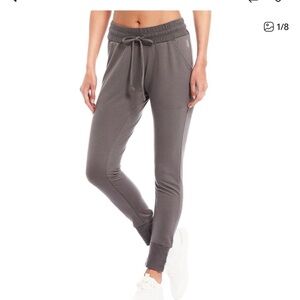Free People Movement Sunny Skinny Charcoal Gray Jogger Pants